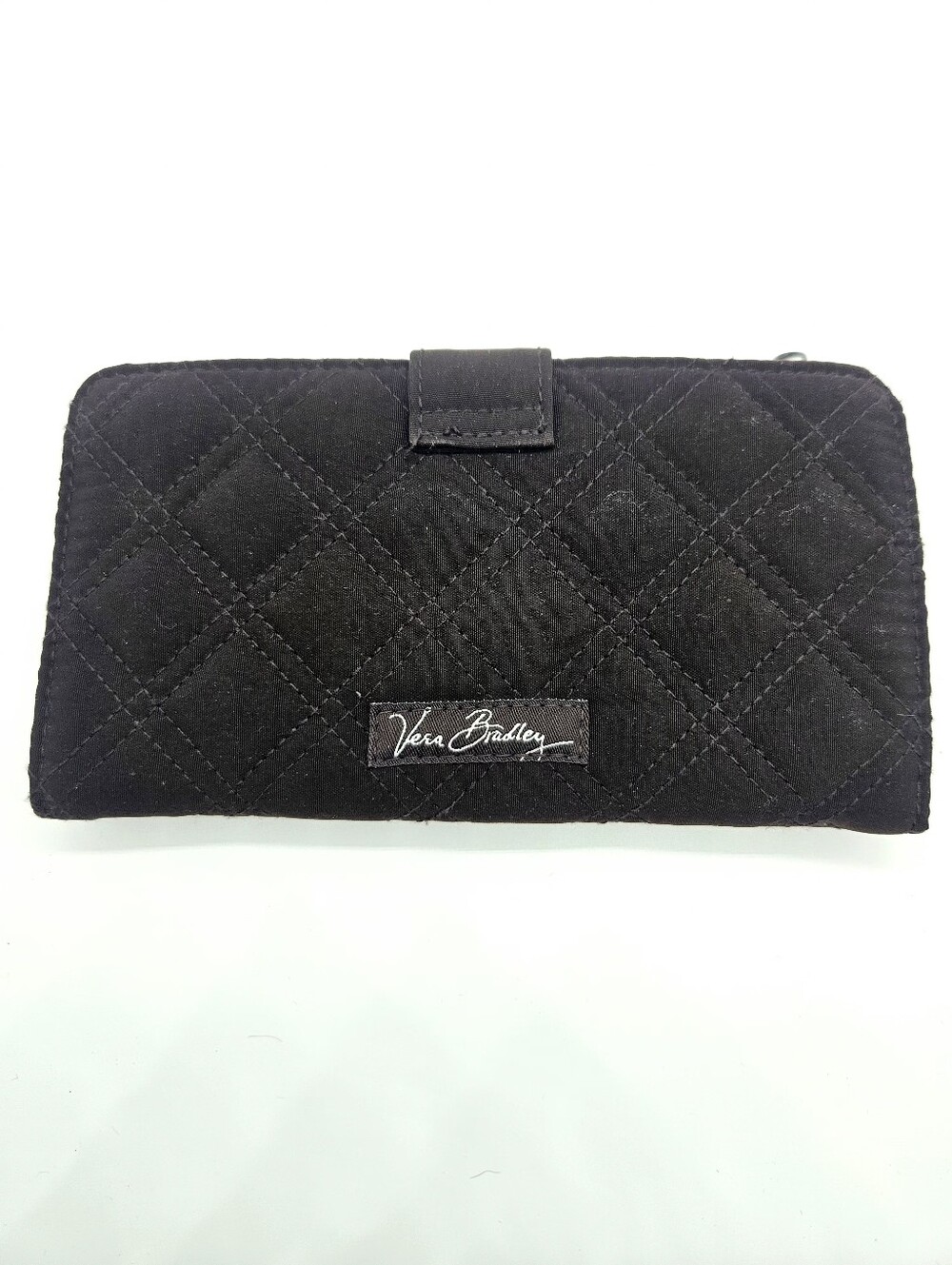 Vera Bradley Women's Brown Quilted Bifold Wallet Cotton 4x7 Neutral Contemporary